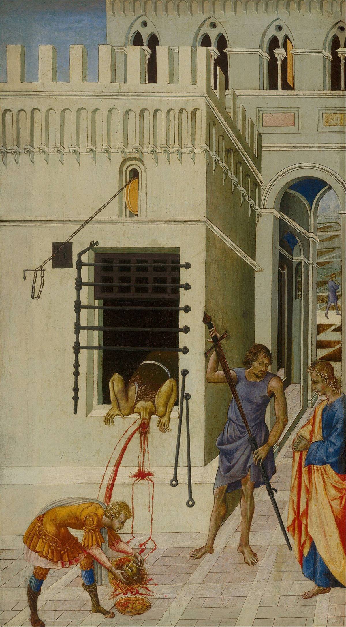 The Beheading of Saint John the Baptist by Giovanni di Paolo
