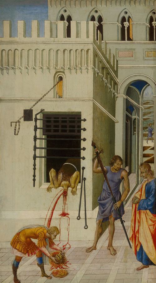 The Beheading of Saint John the Baptist by Giovanni di Paolo