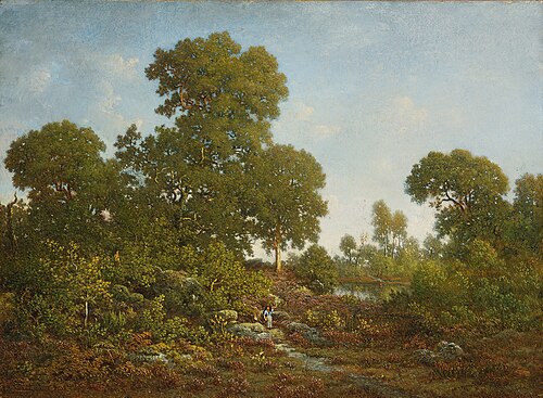 Springtime by Théodore Rousseau