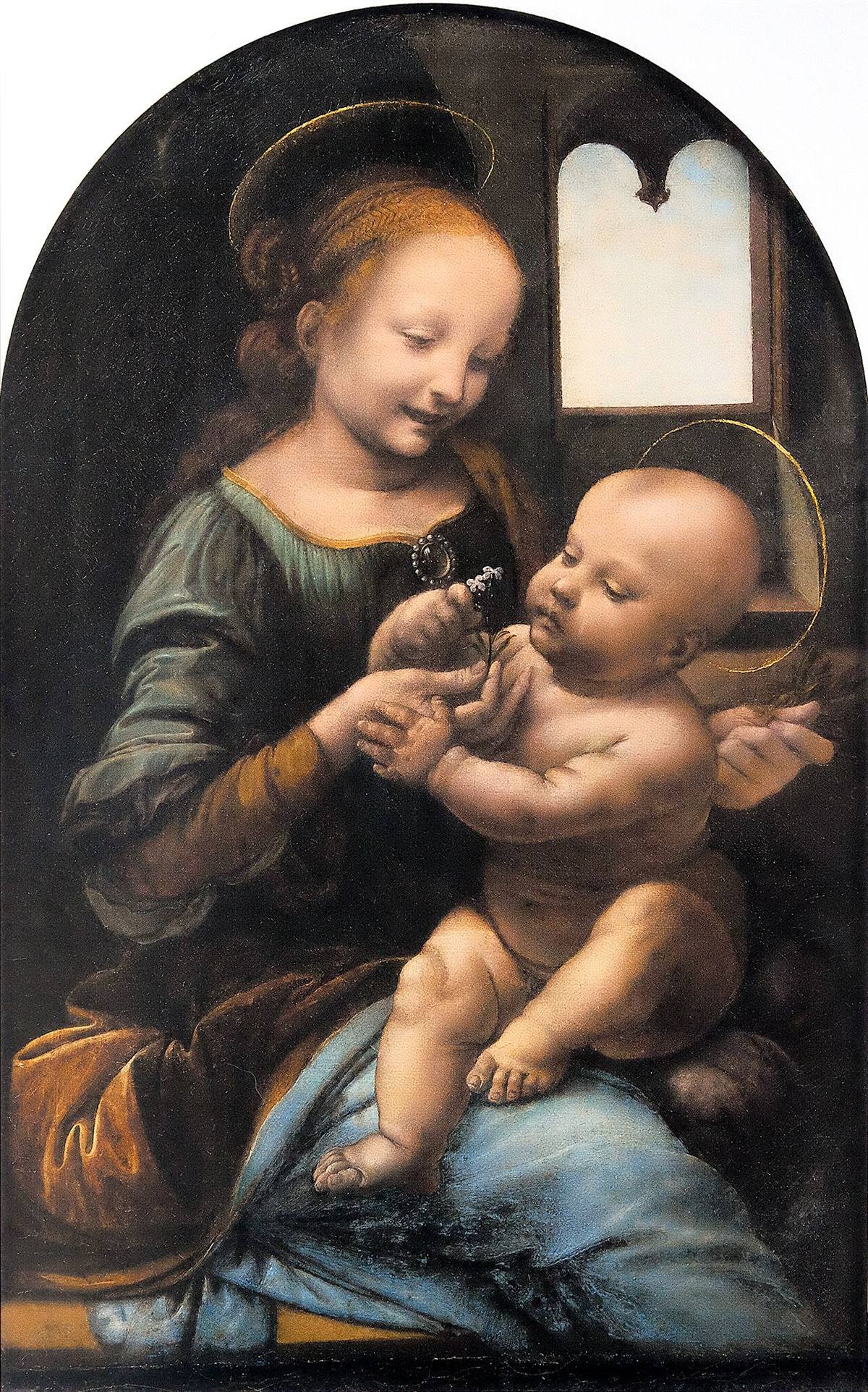 Benois Madonna by Leonardo da Vinci