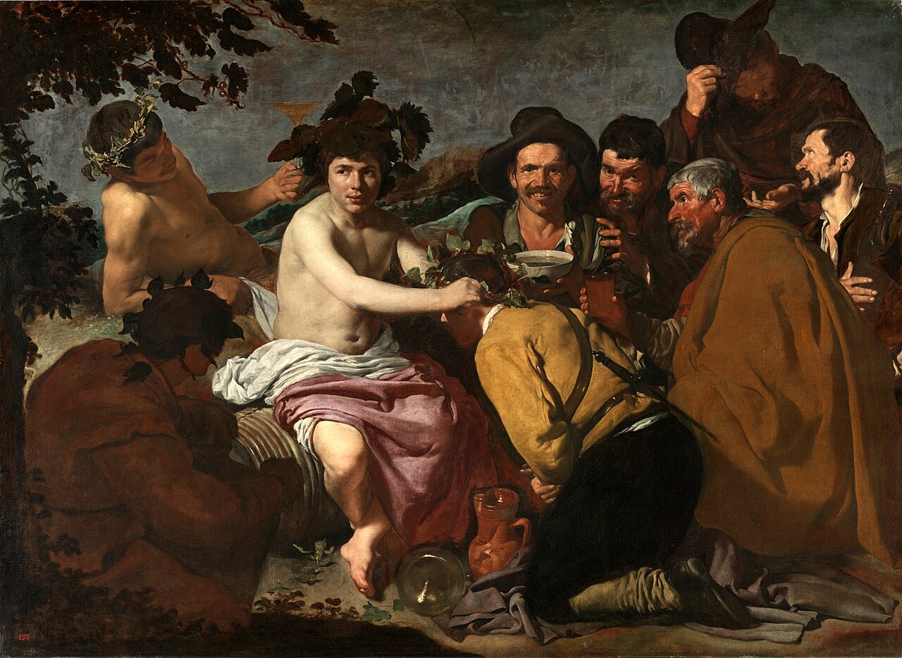 The Triumph of Bacchus by Diego Velázquez
