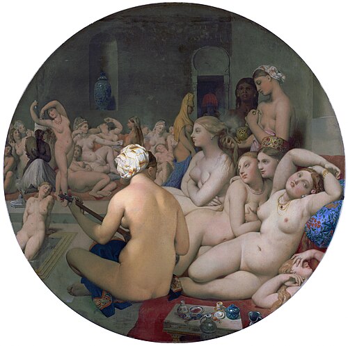 The Turkish Bath by Jean-Auguste-Dominique Ingres