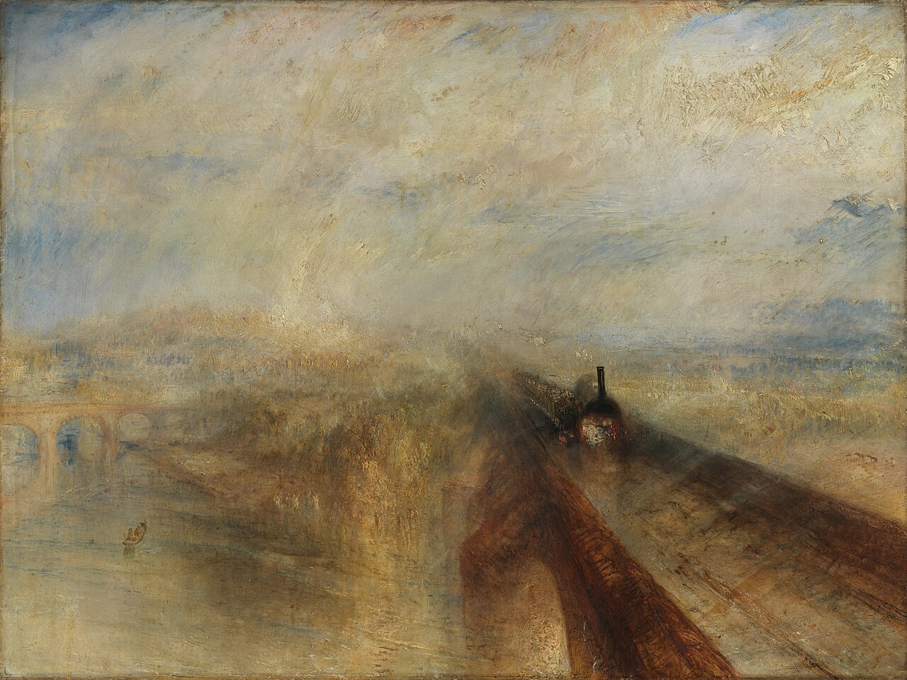 Rain, Steam and Speed – The Great Western Railway by J. M. W. Turner