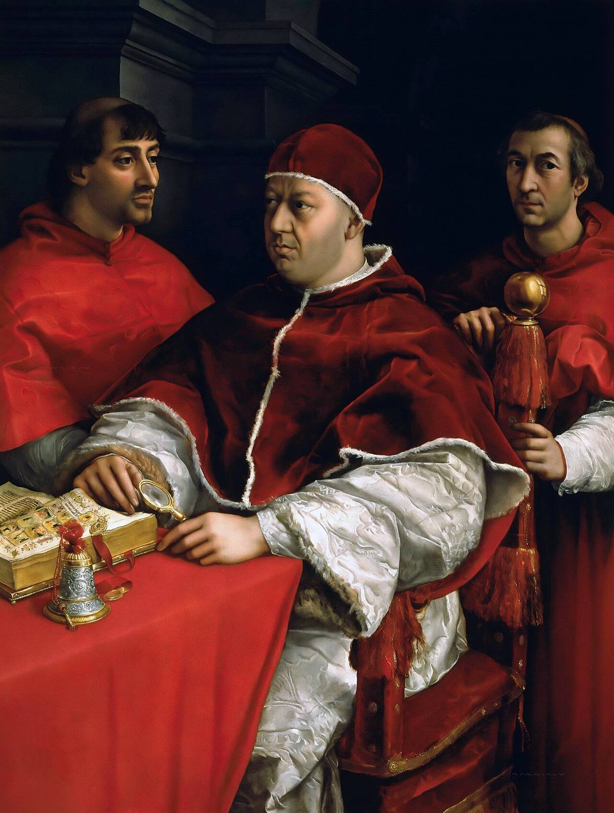 Portrait of Leo X by Raphael