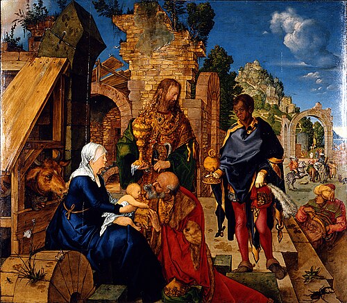 Adoration of the Magi by Albrecht Dürer