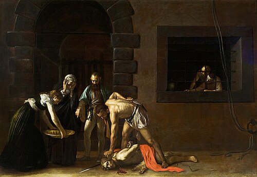 The Beheading of Saint John the Baptist by Caravaggio